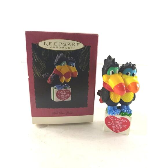Hallmark Keepsake Ornament Christmas Ornament Two Can Make Christmas More Fun... - Picture 1 of 8